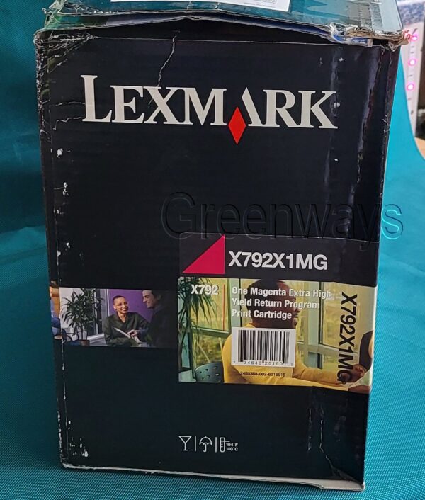 Genuine X792X1YG Lexmark Extra High Yield Print Cartridge Yellow X792 - Image 5