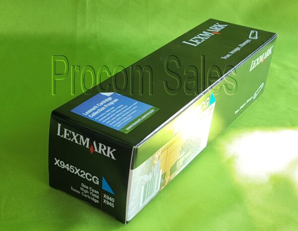 Genuine Lexmark X945X2CG Toner Cyan - Image 7